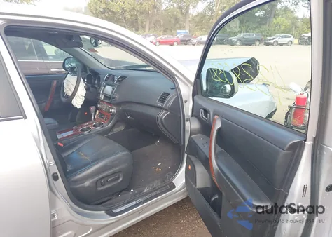 2013 Toyota Highlander Limited V6 из США, поврежденный, VIN 5TDDK3EH9DS274439